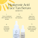 Hyaluronic Acid Face Tan Serum